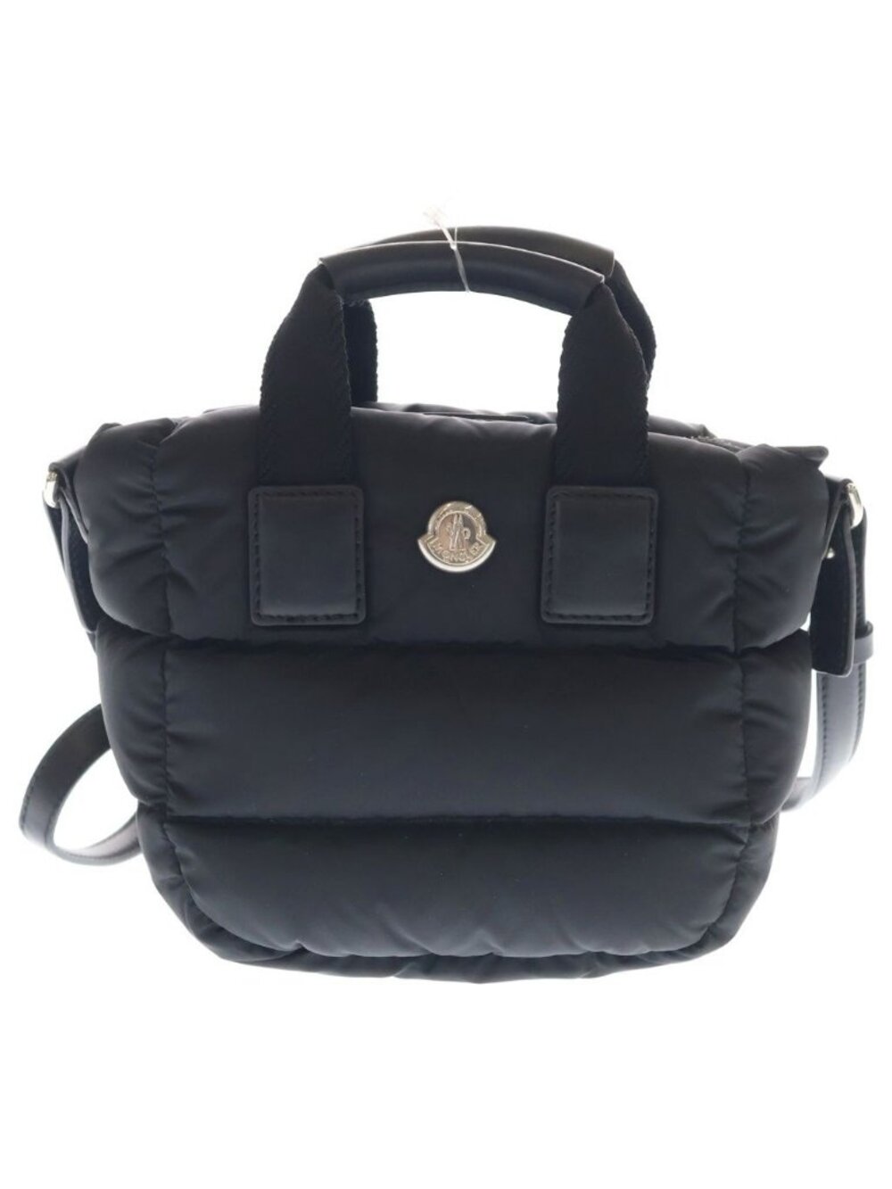 Moncler Caradoc Micro 2-Way Shoulder Bag Black - Picture 1 of 6